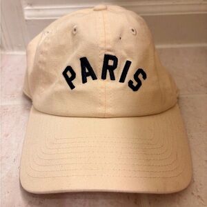 Anthropologie PARIS Baseball Cap